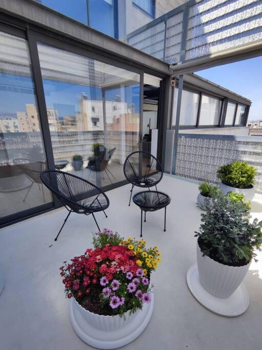 Appartamento Gazi Pool House Atene Esterno foto